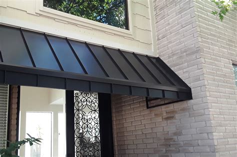 metal awning on house|residential metal awnings for doors.